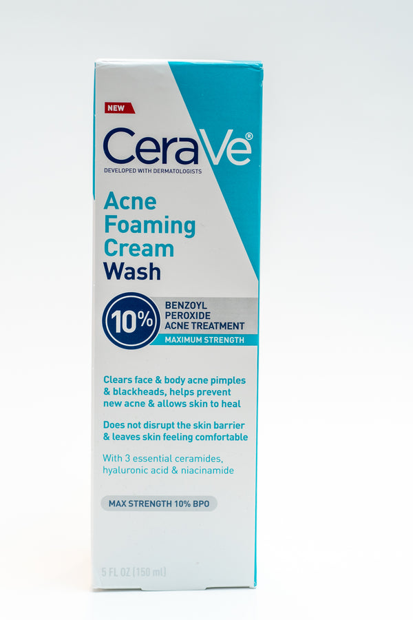 CeraVe Acne Foaming Cream Wash